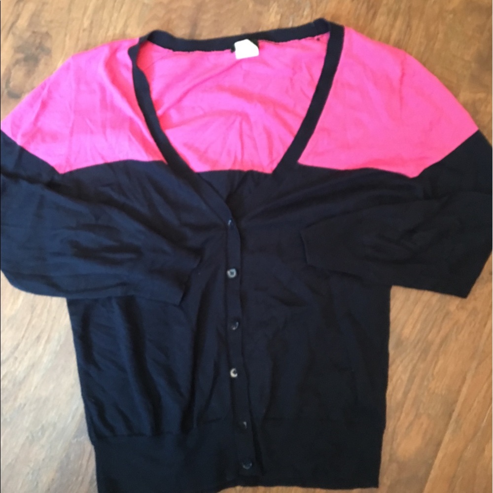 J. Crew color block cardigan